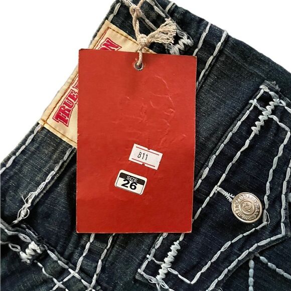 NWT TRUE RELIGION Billy Big T Jeans Size 26 - Picture 8 of 8